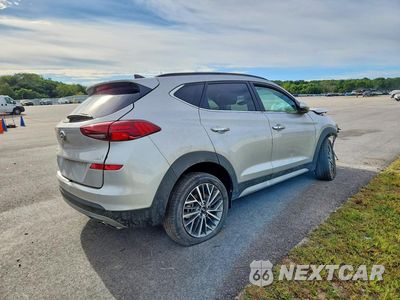 Trzecie zdjęcie samochodu z tyłu: 2021 HYUNDAI TUCSON ULTIMATE VIN:KM8J3CAL6MU352161 - miniatura