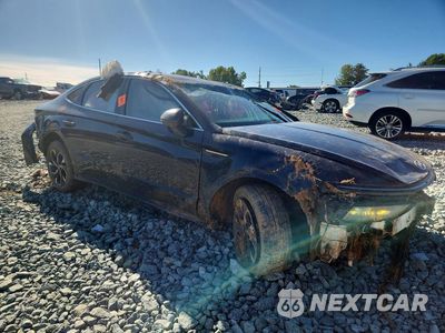Czwarte zdjęcie samochodu z boku: 2024 HYUNDAI SONATA SEL VIN:KMHL64JA2RA399586 - miniatura