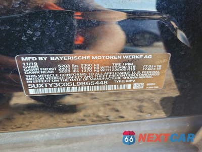Zdjęcie 13 z 13 samochodu: 2020 BMW X3 SDRIVE30I VIN:5UXTY3C05L9B65448 - miniatura