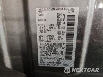 Zdjęcie 14 z 14 samochodu: 2026 NISSAN ROGUE SV VIN:5N1BT3BA9TC672953 - miniatura