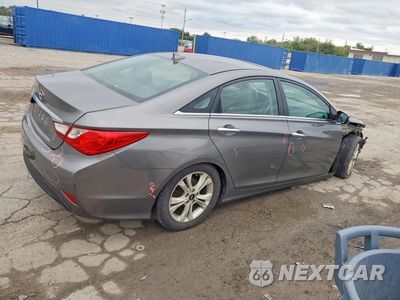 Trzecie zdjęcie samochodu z tyłu: 2013 HYUNDAI SONATA LIMITED VIN:5NPEC4AC4DH604172 - miniatura