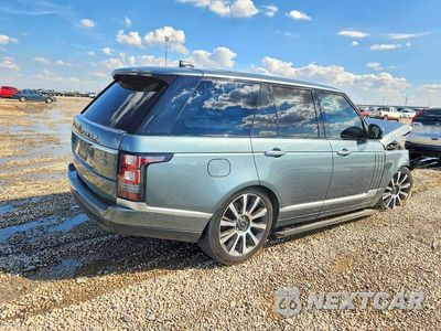 Trzecie zdjęcie samochodu z tyłu: 2017 LAND ROVER RANGE ROVER AUTOBIOGRAPHY VIN:SALGV2FE0HA333912 - miniatura