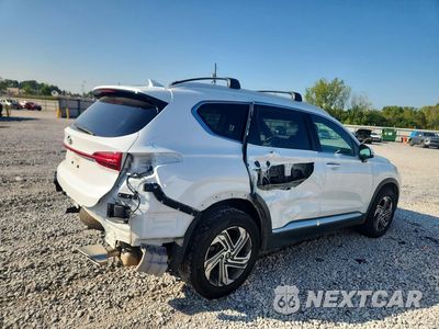 Trzecie zdjęcie samochodu z tyłu: 2022 HYUNDAI SANTA FE SEL VIN:5NMS34AJ8NH423771 - miniatura
