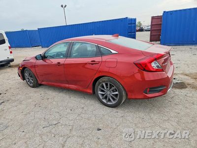 Drugie zdjęcie samochodu z przodu: 2020 HONDA CIVIC EXL VIN:19XFC1F75LE018078 - miniatura