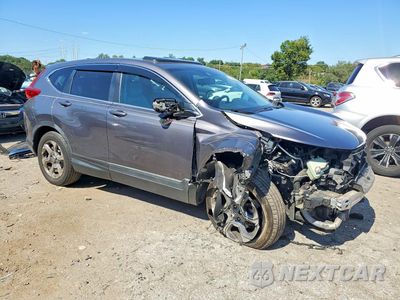 Czwarte zdjęcie samochodu z boku: 2019 HONDA CR-V EXL VIN:7FARW2H87KE027877 - miniatura