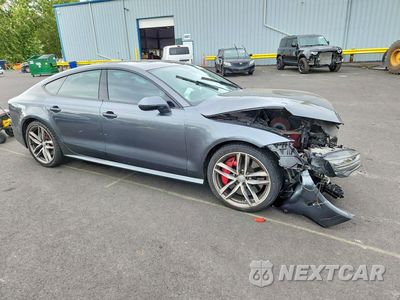 Czwarte zdjęcie samochodu z boku: 2017 AUDI S7 PREMIUM PLUS VIN:WAUWFAFC7HN008124 - miniatura