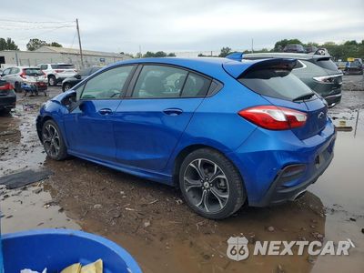 Drugie zdjęcie samochodu z przodu: 2019 CHEVROLET CRUZE LT VIN:3G1BE6SM1KS531564 - miniatura