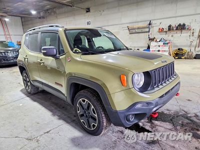Czwarte zdjęcie samochodu z boku: 2015 JEEP RENEGADE TRAILHAWK VIN:ZACCJBCT0FPB55757 - miniatura