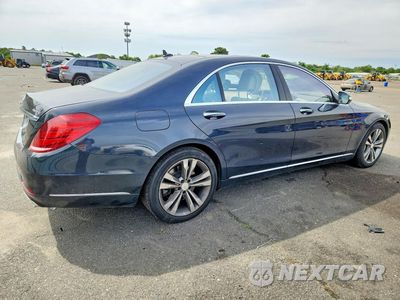 Trzecie zdjęcie samochodu z tyłu: 2015 MERCEDES-BENZ S 550 4MATIC VIN:WDDUG8FB6FA124187 - miniatura