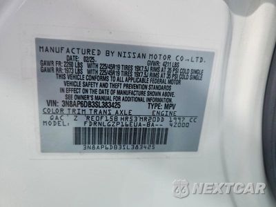Zdjęcie 13 z 13 samochodu: 2025 NISSAN KICKS SR VIN:3N8AP6DB3SL383425 - miniatura