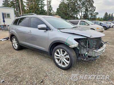 Czwarte zdjęcie samochodu z boku: 2012 MAZDA CX-9 VIN:JM3TB3DV1C0351008 - miniatura
