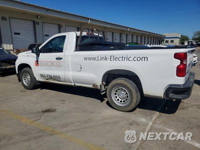 Drugie zdjęcie samochodu z przodu: 2020 CHEVROLET SILVERADO C1500 VIN:3GCNWAEH2LG161765 - miniatura