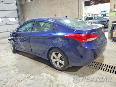 Drugie zdjęcie samochodu z przodu: 2013 HYUNDAI ELANTRA GLS VIN:5NPDH4AE8DH412154 - miniatura