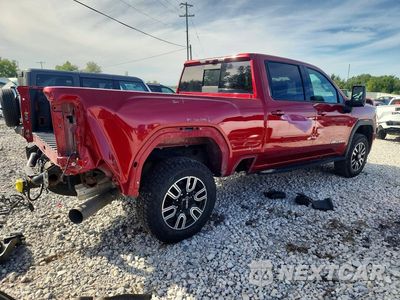 Trzecie zdjęcie samochodu z tyłu: 2022 GMC SIERRA K2500 AT4 VIN:1GT49PEY0NF173455 - miniatura