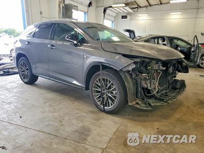Czwarte zdjęcie samochodu z boku: 2022 LEXUS RX 350 F SPORT VIN:2T2SZMDA4NC323629 - miniatura