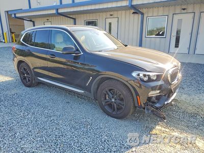 Czwarte zdjęcie samochodu z boku: 2019 BMW X3 XDRIVE30I VIN:5UXTR9C50KLD93659 - miniatura