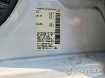 Zdjęcie 13 z 13 samochodu: 2023 NISSAN ALTIMA SR VIN:1N4BL4CW2PN361692 - miniatura