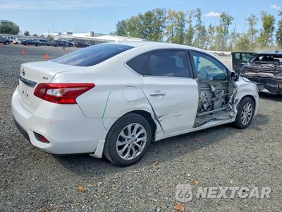 Trzecie zdjęcie samochodu z tyłu: 2018 NISSAN SENTRA SV VIN:3N1AB7AP5JY337387 - miniatura