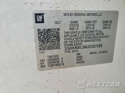 Zdjęcie 13 z 13 samochodu: 2018 GMC ACADIA DENALI VIN:1GKKNXLS6JZ157193 - miniatura