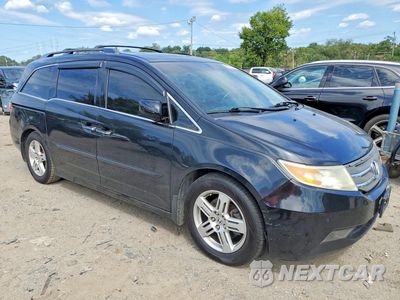 Czwarte zdjęcie samochodu z boku: 2012 HONDA ODYSSEY TOURING VIN:5FNRL5H9XCB053082 - miniatura