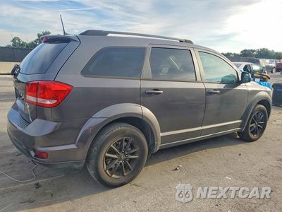 Trzecie zdjęcie samochodu z tyłu: 2019 DODGE JOURNEY SE VIN:3C4PDCBB6KT798500 - miniatura