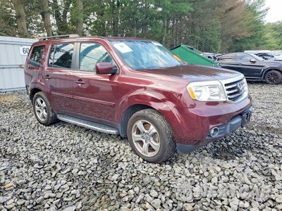 Czwarte zdjęcie samochodu z boku: 2013 HONDA PILOT EXL VIN:5FNYF4H59DB064201 - miniatura