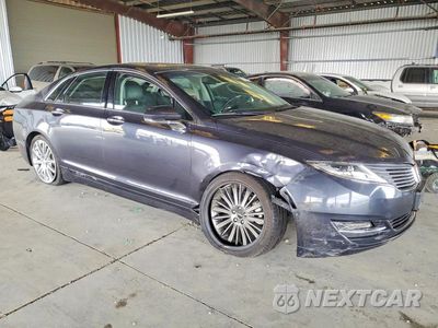 Czwarte zdjęcie samochodu z boku: 2013 LINCOLN MKZ HYBRID VIN:3LN6L2LU8DR809033 - miniatura
