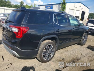 Trzecie zdjęcie samochodu z tyłu: 2020 GMC ACADIA SLT VIN:1GKKNMLS6LZ217281 - miniatura