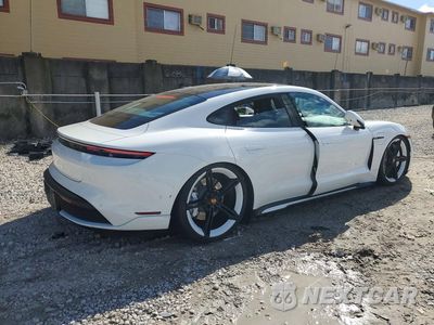 Trzecie zdjęcie samochodu z tyłu: 2023 PORSCHE TAYCAN 4S VIN:WP0AB2Y17PSA36387 - miniatura