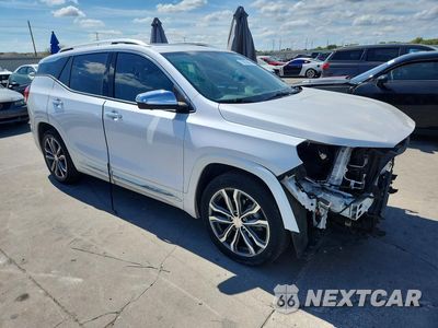 Czwarte zdjęcie samochodu z boku: 2021 GMC TERRAIN DENALI VIN:3GKALSEV3ML399110 - miniatura
