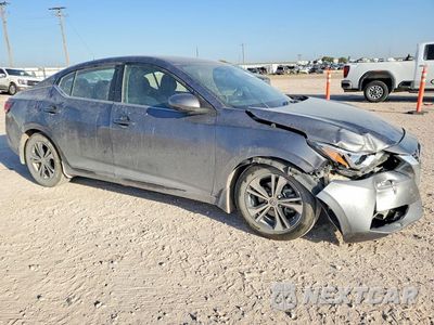 Czwarte zdjęcie samochodu z boku: 2022 NISSAN SENTRA SV VIN:3N1AB8CVXNY220248 - miniatura