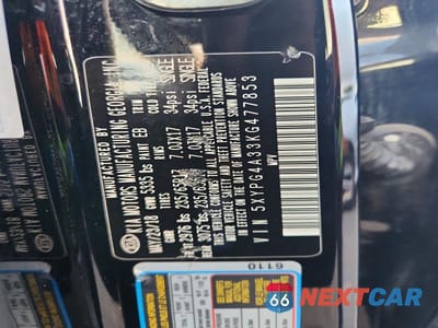 Zdjęcie 13 z 13 samochodu: 2019 KIA SORENTO L VIN:5XYPG4A33KG477853 - miniatura