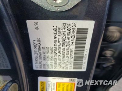Zdjęcie 12 z 12 samochodu: 2026 HONDA ACCORD LX VIN:1HGCY1F21TA028975 - miniatura