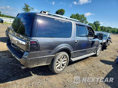 Trzecie zdjęcie samochodu z tyłu: 2016 FORD EXPEDITION EL LIMITED VIN:1FMJK1KT5GEF45521 - miniatura