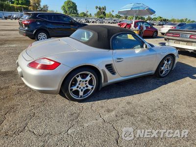 Trzecie zdjęcie samochodu z tyłu: 2006 PORSCHE BOXSTER VIN:WP0CA29856U710981 - miniatura