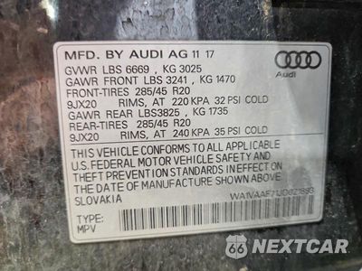 Zdjęcie 12 z 12 samochodu: 2018 AUDI Q7 PRESTIGE VIN:WA1VAAF71JD021893 - miniatura