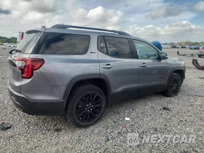 Trzecie zdjęcie samochodu z tyłu: 2022 GMC ACADIA SLT VIN:1GKKNML49NZ154987 - miniatura