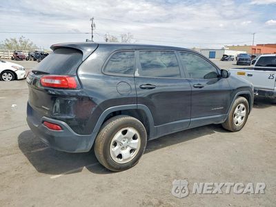 Trzecie zdjęcie samochodu z tyłu: 2014 JEEP CHEROKEE SPORT VIN:1C4PJMAB1EW192262 - miniatura