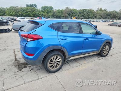 Trzecie zdjęcie samochodu z tyłu: 2018 HYUNDAI TUCSON SEL VIN:KM8J3CA43JU733440 - miniatura