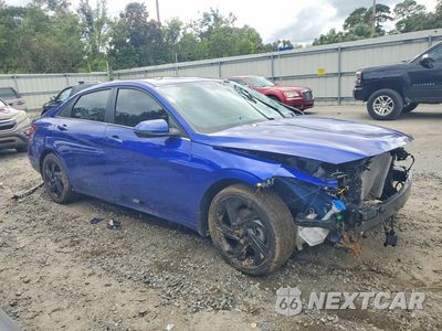 Czwarte zdjęcie samochodu z boku: 2025 HYUNDAI ELANTRA LTD VIN:KMHLP4DG4SU995722 - miniatura
