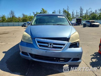 Piąte zdjęcie samochodu w środku: 2006 HONDA ODYSSEY EXL VIN:5FNRL38756B019798 - miniatura