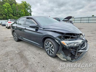 Czwarte zdjęcie samochodu z boku: 2024 VOLKSWAGEN JETTA S VIN:3VW5M7BU0RM004611 - miniatura