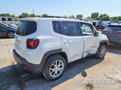 Trzecie zdjęcie samochodu z tyłu: 2021 JEEP RENEGADE LATITUDE VIN:ZACNJDBB5MPM48045 - miniatura