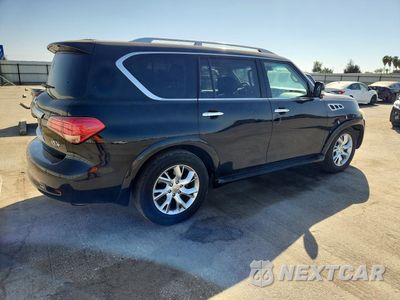 Trzecie zdjęcie samochodu z tyłu: 2011 INFINITI QX56 BASE VIN:JN8AZ2ND4B9700754 - miniatura