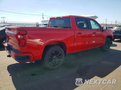 Trzecie zdjęcie samochodu z tyłu: 2024 CHEVROLET SILVERADO C1500 CUSTOM VIN:3GCPABEK0RG190876 - miniatura