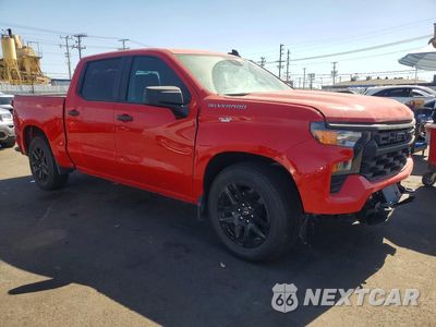 Czwarte zdjęcie samochodu z boku: 2024 CHEVROLET SILVERADO C1500 CUSTOM VIN:3GCPABEK0RG190876 - miniatura