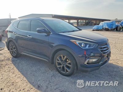 Czwarte zdjęcie samochodu z boku: 2017 HYUNDAI SANTA FE SPORT 2.0T ULTIMATE VIN:5XYZW4LAXHG408657 - miniatura