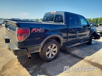 Trzecie zdjęcie samochodu z tyłu: 2012 FORD F150 SUPERCREW VIN:1FTFW1ET4CKD87436 - miniatura