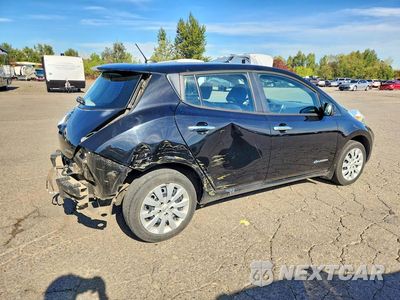 Trzecie zdjęcie samochodu z tyłu: 2015 NISSAN LEAF S VIN:1N4AZ0CP9FC315914 - miniatura