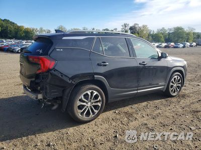 Trzecie zdjęcie samochodu z tyłu: 2019 GMC TERRAIN SLT VIN:3GKALVEV7KL332170 - miniatura